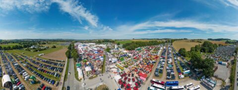 D_PA_Bad Griesbach_Karpfhamer Fest 2022 Rottalschau Luftbild (Dirschl Johann)_Pano 4