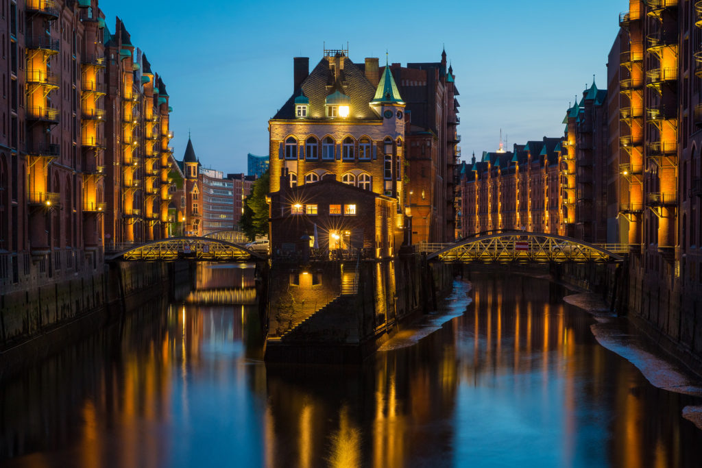 Hamburg Speicherstadt Wasserschloss