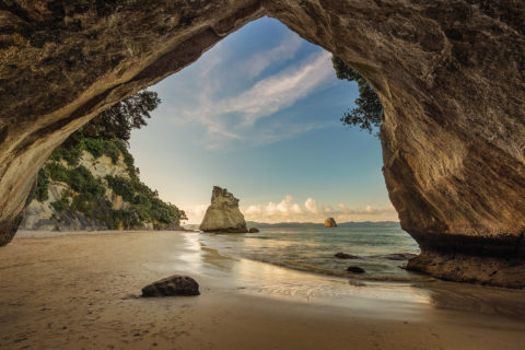Neuseeland Cathedral Cove