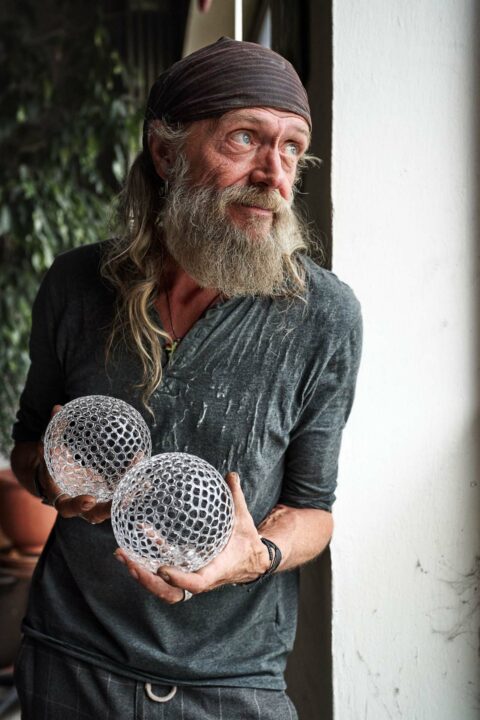 Sigi Franz am Fenster