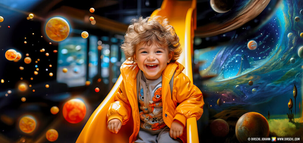 dirschl-johann-midjounrey-pan-kid using-slide-planetarium-museum