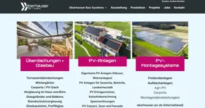 Firma Oberhauser Bau-Systeme GmbH, Rohrbach 18, 84494 Niederbergkirchen, Bayern
