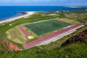 Fußballplatz, Helgoland, Pinneberg, Schleswig-Holstein