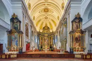 Altar Basilika St. Anna, Altötting, Oberbayern, Inn-Salzach