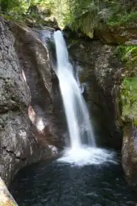 Hochfall in Bodenmais,schöner Wanderweg mit vielen motiven