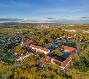 Schloss Ranshofen Luftbild, Braunau am Inn, Oberösterreich