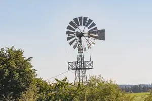 Windrad am Wanderweg 2, Lapperding nach Guteneck, Rottal-Inn