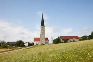 Kirche Schildthurn, Rottal-Inn, Niederbayern, Holzland