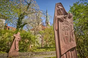Kreuzweg Altötting, Oberbayern, Inn-Salzach, Bayern