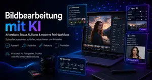 Bildbearbeitung mit KI – Aftershoot, Topaz AI, Evoto