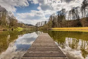 Hochmühl Badesee, Reischach, Altötting, Oberbayern