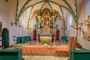 Altar Pfarrkirche St. Johannes Täufer in Weng, Bad Griesbach