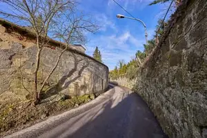 Straße am Friedhof, Innstadt, Passau, Niederbayern