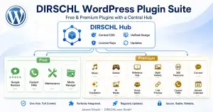 DIRSCHL WordPress Plugin Suite – Zentaler Hub für Plugins