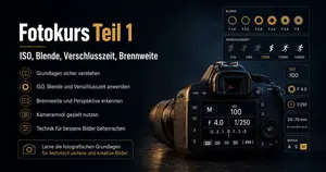 Fotokurs Teil 1  Blende, Verschlußzeit, ISO  Hans Dirschl