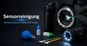 Sensorreinigung von DSLR und spiegellosen Kameras