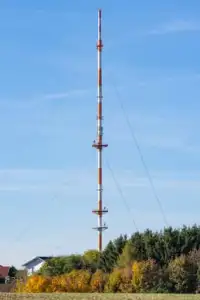 Luftbild Funkturm Rottenstuben, Rottal-Inn, Niederbayern