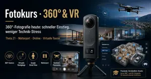 360°-Fotografie & VR: Theta Z1, Matterport, Drohne | DIRSCHL