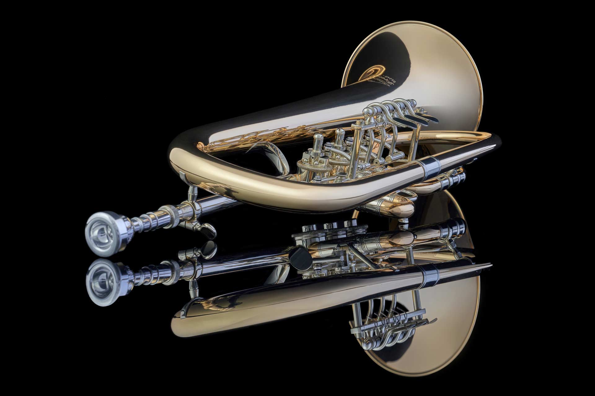 Miraphone Bariton Spiegelung