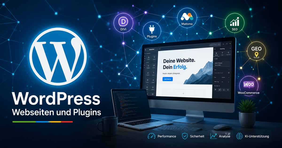wordpress-matomo-divi WordPress, DIVI, Matomo, SEO, Webseiten entwickeln.